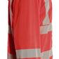 Blaklader High vis Sweatshirt 35732538 afneembare capuchon HiVis fluo rood(5500)