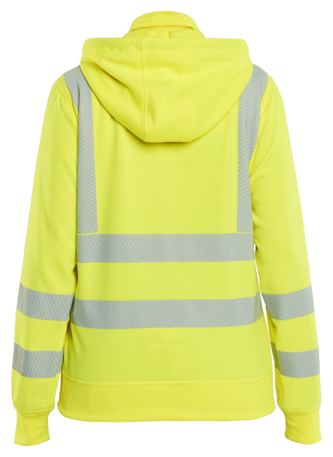 Blaklader Dames Sweatshirt 35742538 afneembare capuchon High Vis fluo geel(3300)