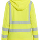 Blaklader Dames Sweatshirt 35742538 afneembare capuchon High Vis fluo geel(3300)