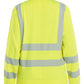 Blaklader Dames Sweatshirt 35742538 afneembare capuchon High Vis fluo geel(3300)