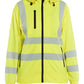 Blaklader Dames Sweatshirt 35742538 afneembare capuchon High Vis fluo geel(3300)