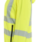 Blaklader Dames Sweatshirt 35742538 afneembare capuchon High Vis fluo geel(3300)