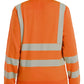 Blaklader Dames Sweatshirt 35742538 afneembare capuchon High Vis fluo oranje(5300)