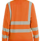 Blaklader Dames Sweatshirt 35742538 afneembare capuchon High Vis fluo oranje(5300)