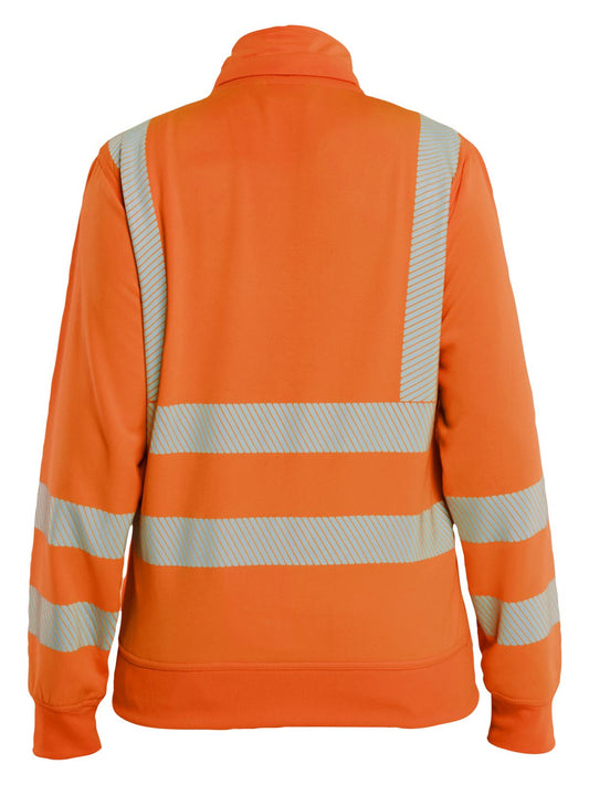 Blaklader Dames Sweatshirt 35742538 afneembare capuchon High Vis fluo oranje(5300)