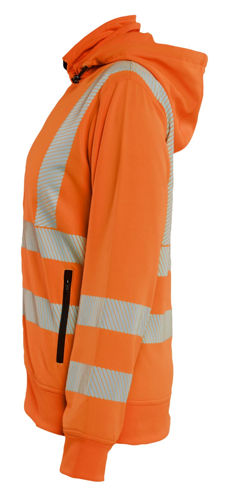 Blaklader Dames Sweatshirt 35742538 afneembare capuchon High Vis fluo oranje(5300)