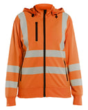 Blaklader Dames Sweatshirt 35742538 afneembare capuchon High Vis fluo oranje(5300)