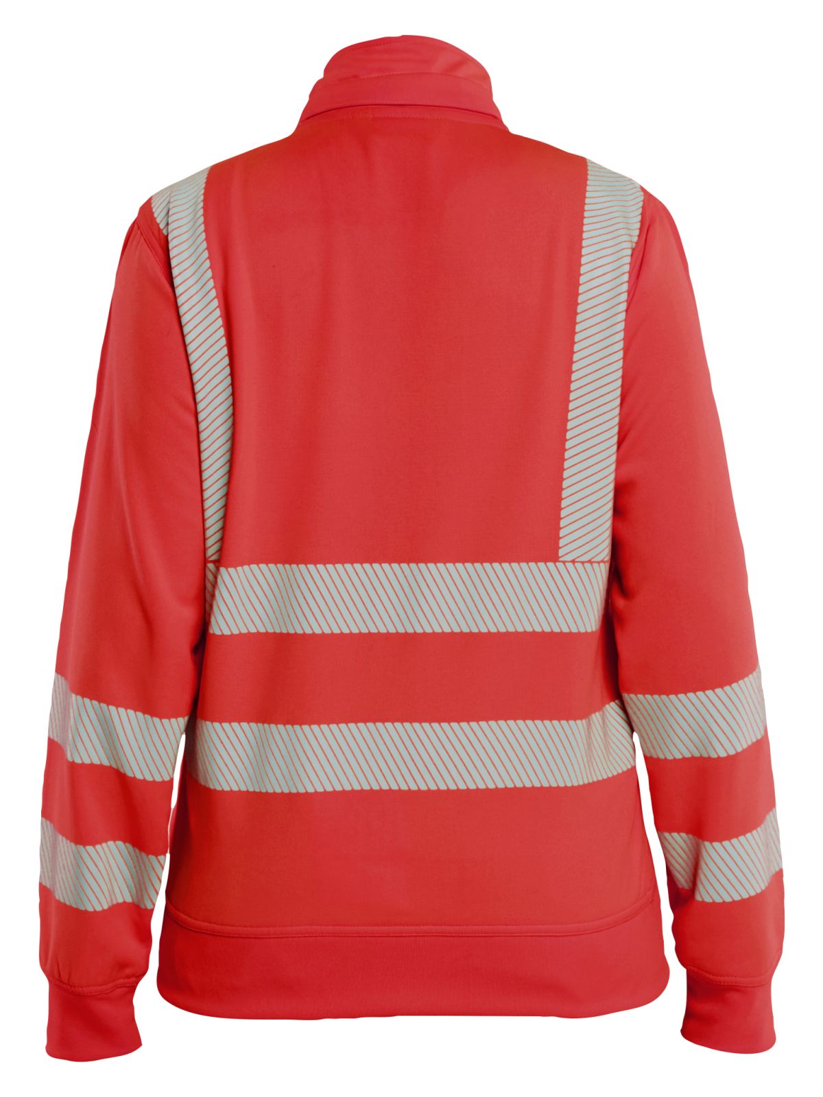Blaklader Dames Sweatshirt 35742538 afneembare capuchon High Vis fluo rood(5500)