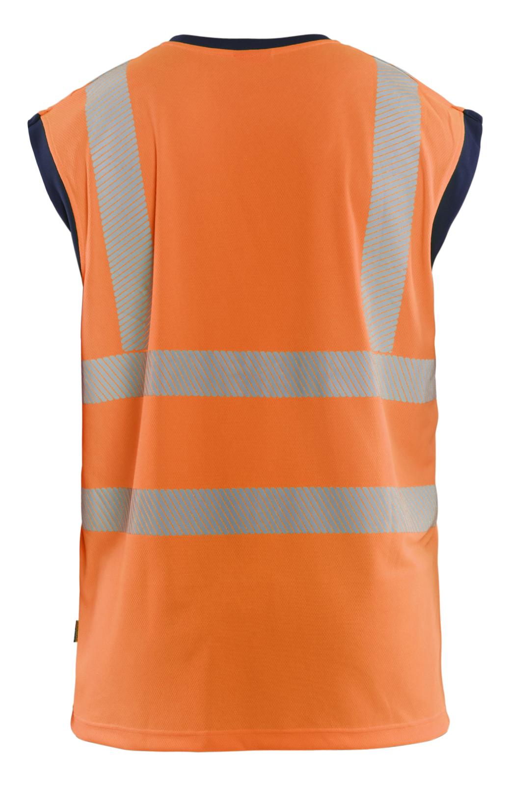 Blaklader High Vis Onderhemden 35751013 UV HiVis fluo oranje-marineblauw(5389)