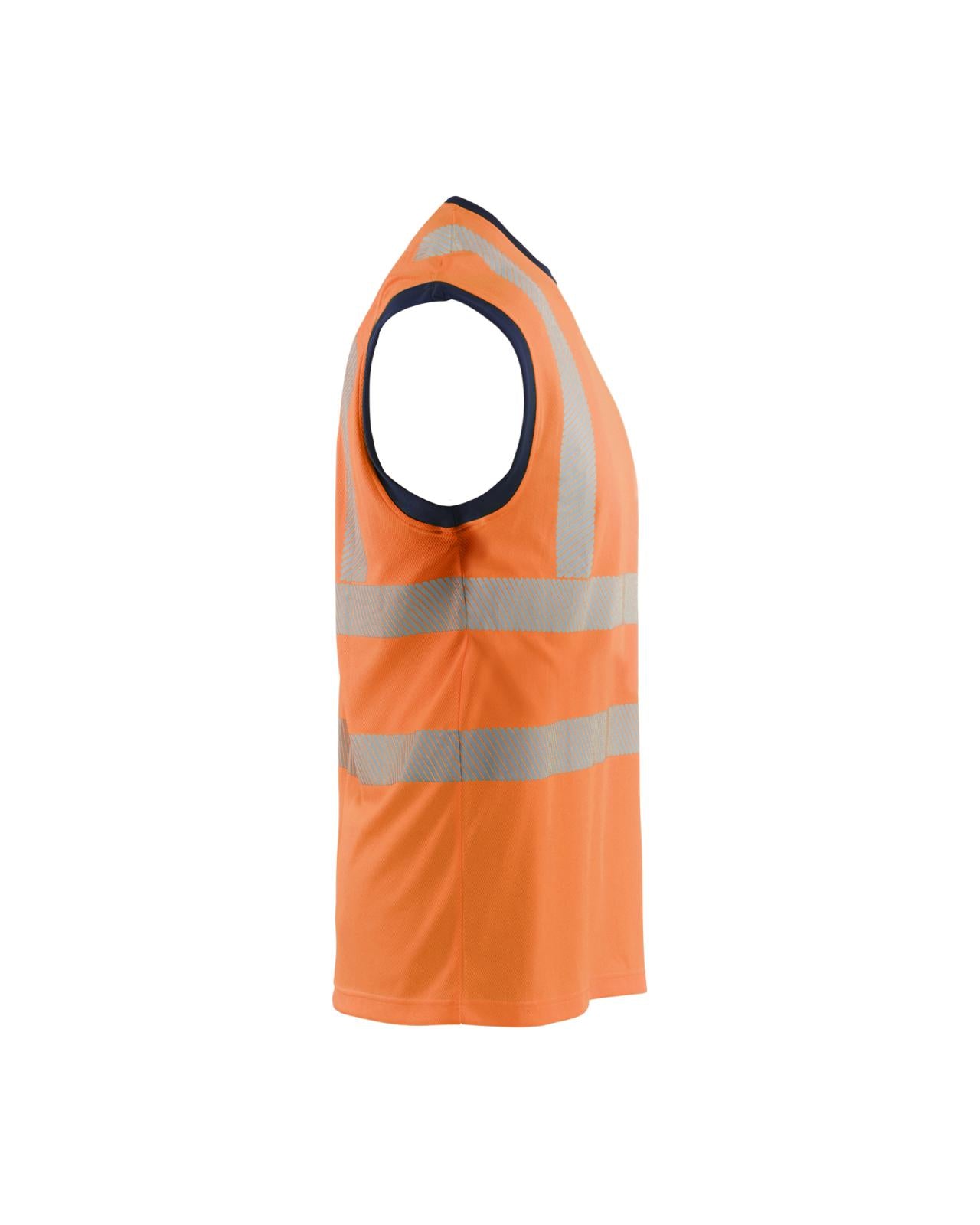 Blaklader High Vis Onderhemden 35751013 UV HiVis fluo oranje-marineblauw(5389)