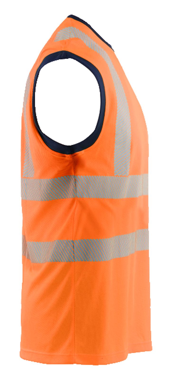 Blaklader High vis UV Onderhemden 35751013 HiVis fluo oranje-marineblauw(5389)