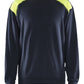 Blaklader Bi-Colour sweaters 35801158 HiVis donker marineblauw-fluo geel(8633)