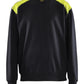 Blaklader sweaters 35801158 zwart-fluo geel(9933)