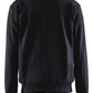 Blaklader sweatershirts 35801158 zwart-rood(9956)