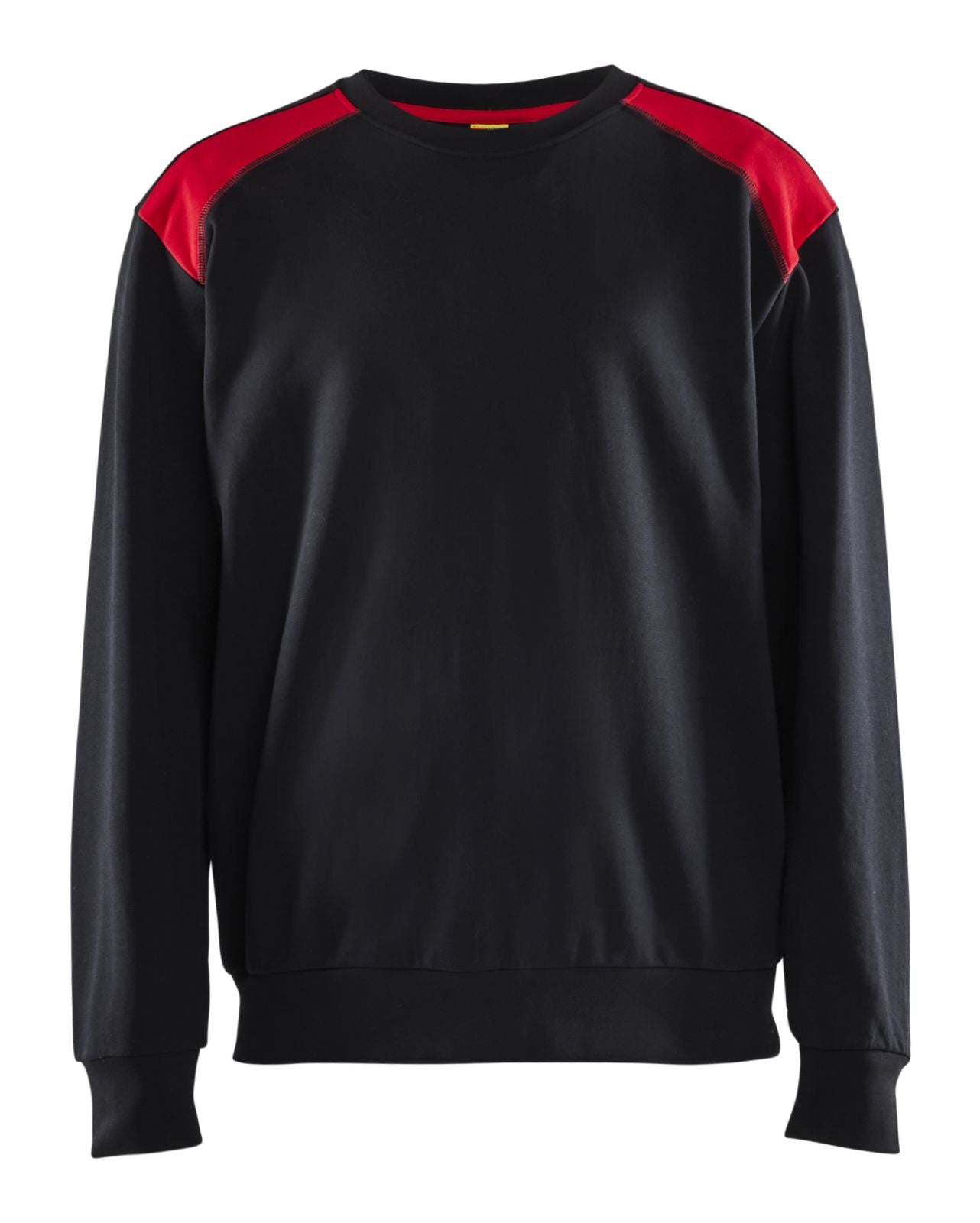 Blaklader sweatershirts 35801158 zwart-rood(9956)