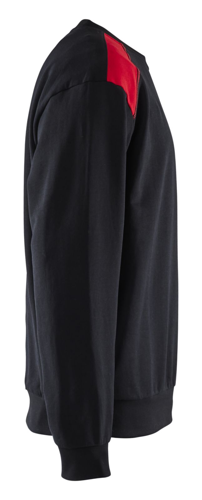 Blaklader sweatershirts 35801158 zwart-rood(9956)
