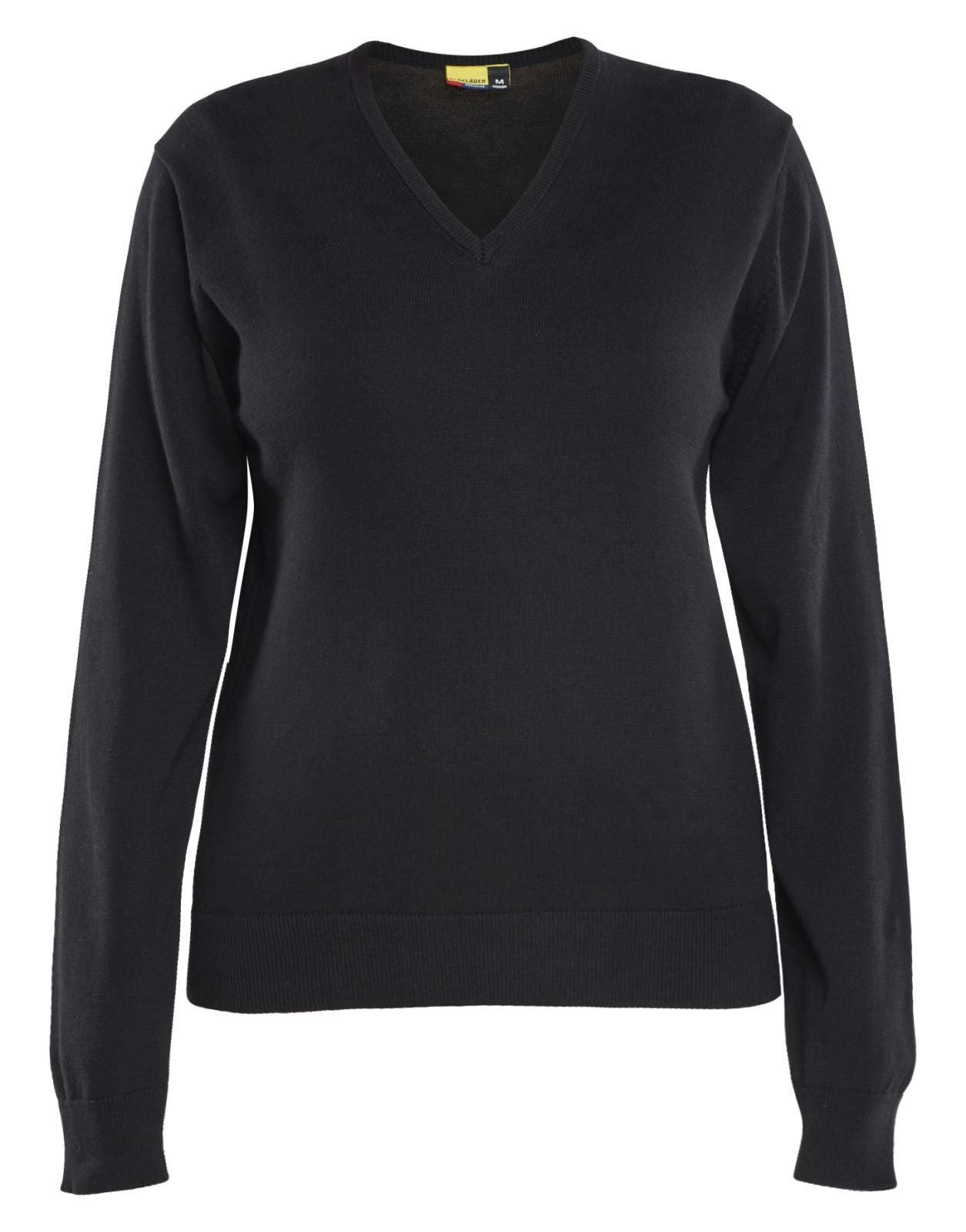 Blaklader Dames Truien 35912122 gebreid pullover katoen zwart(9900)
