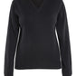 Blaklader Dames Truien 35912122 gebreid pullover katoen zwart(9900)