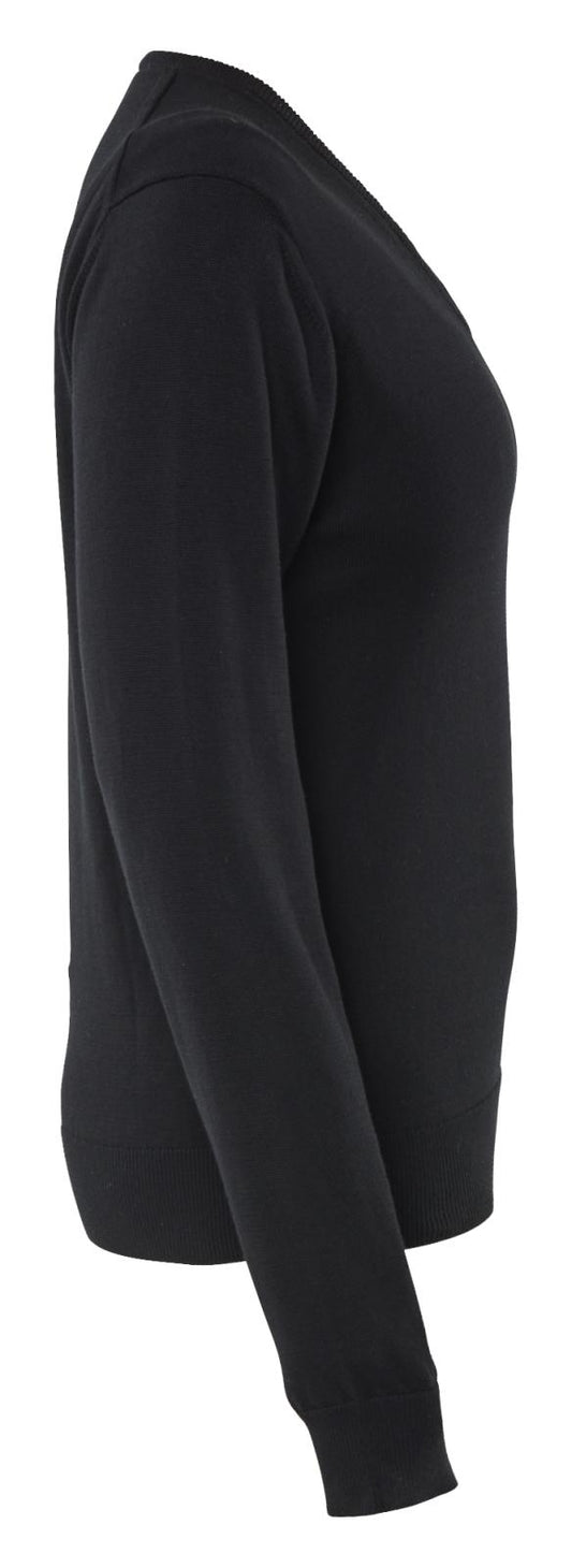 Blaklader Dames Truien 35912122 gebreid pullover katoen zwart(9900)