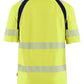 Blaklader High vis Poloshirts 35951013 UV HiVis fluo geel-marineblauw(3389)