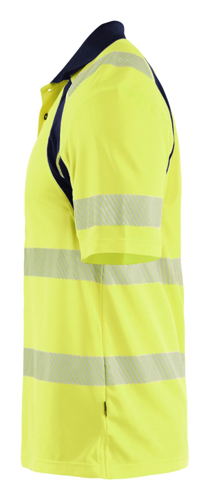 Blaklader High vis UV Poloshirts 35951013 HiVis fluo geel-marineblauw(3389)