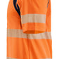 Blaklader High vis UV Poloshirts 35951013 HiVis fluo oranje-marineblauw(5389)