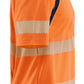 Blaklader High vis UV Poloshirts 35951013 HiVis fluo oranje-marineblauw(5389)