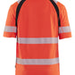 Blaklader High vis UV Poloshirts 35951013 HiVis fluo rood-zwart(5599)