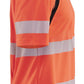 Blaklader High Vis Poloshirts 35951013 UV HiVis fluo rood-zwart(5599)