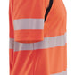Blaklader High vis Poloshirts 35951013 UV HiVis fluo rood-zwart(5599)