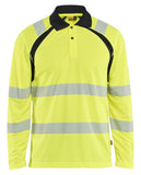 Blaklader High Vis Poloshirt 35981013 UV lange mouwen HiVis fluo geel-zwart(3399)
