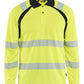 Blaklader High vis Poloshirt 35981013 UV lange mouwen HiVis fluo geel-zwart(3399)
