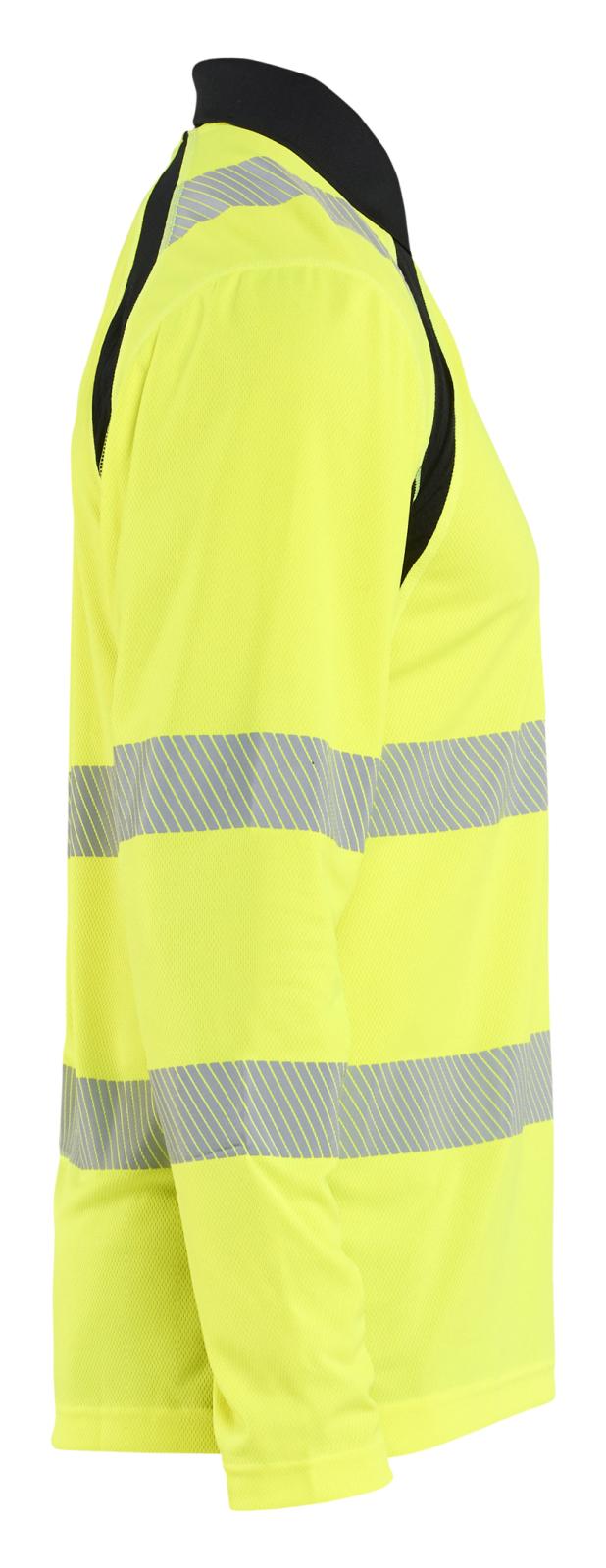 Blaklader High Vis Poloshirt 35981013 UV lange mouwen HiVis fluo geel-zwart(3399)