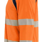 Blaklader High vis Poloshirt 35981013 UV lange mouwen HiVis fluo oranje-marineblauw(5389)