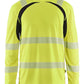 Blaklader High vis t-shirts 35991013 UV longsleeve fluo geel-zwart(3399)