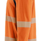 Blaklader High vis UV t-shirts 35991013 longsleeve fluo oranje-marineblauw(5389)