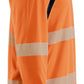 Blaklader High vis UV t-shirts 35991013 longsleeve fluo oranje-marineblauw(5389)