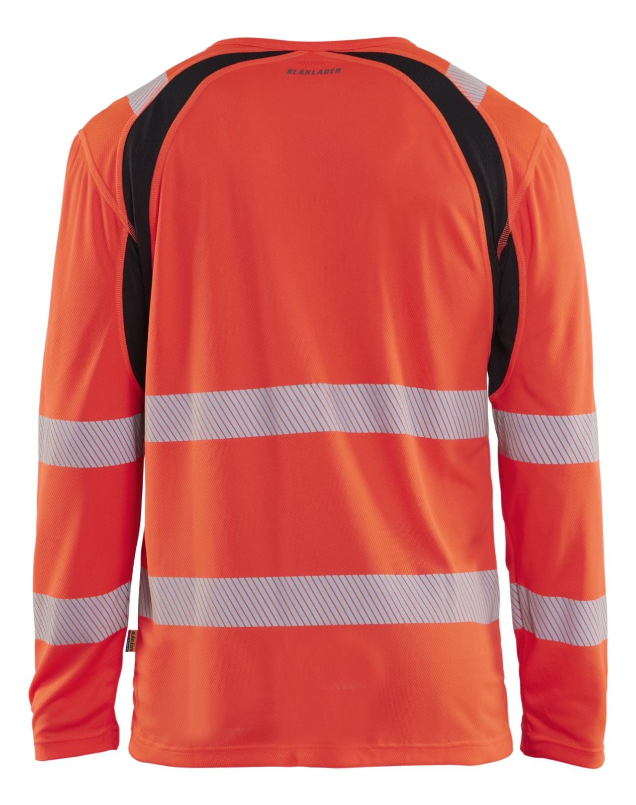 Blaklader High vis UV t-shirts 35991013 longsleeve fluo rood-zwart(5599)