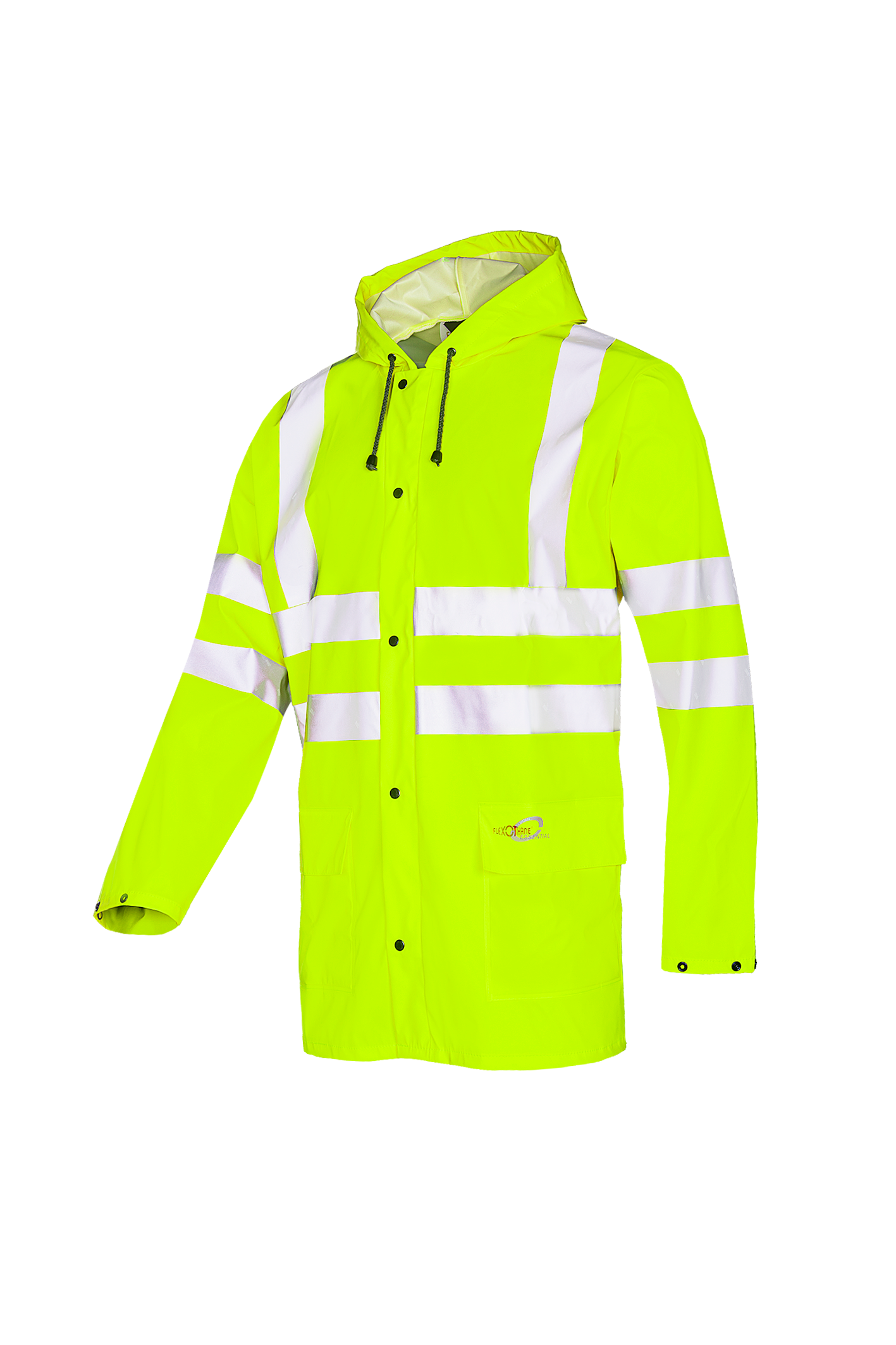 Sioen regenjas Eshton HiVis fluo geel