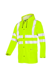 Sioen regenjas Eshton HiVis fluo geel