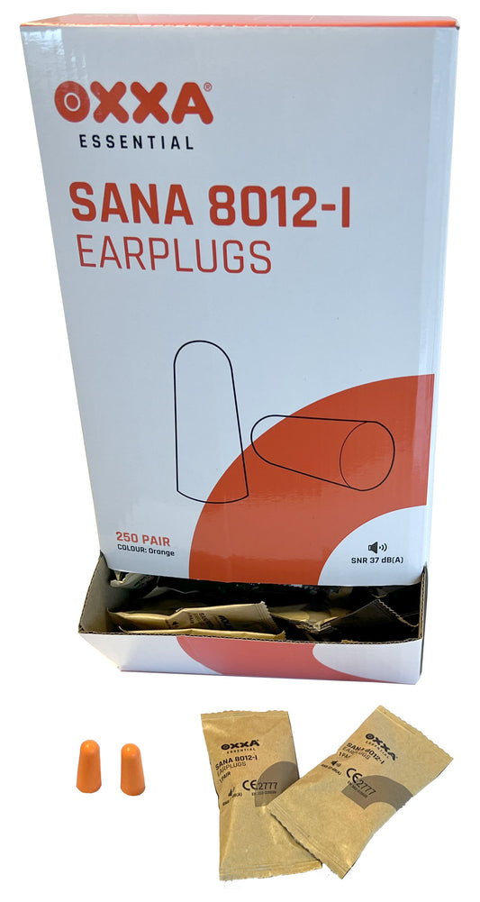 OXXA Essential Oordop Sana 8012-I dispenser 250 paar oranje