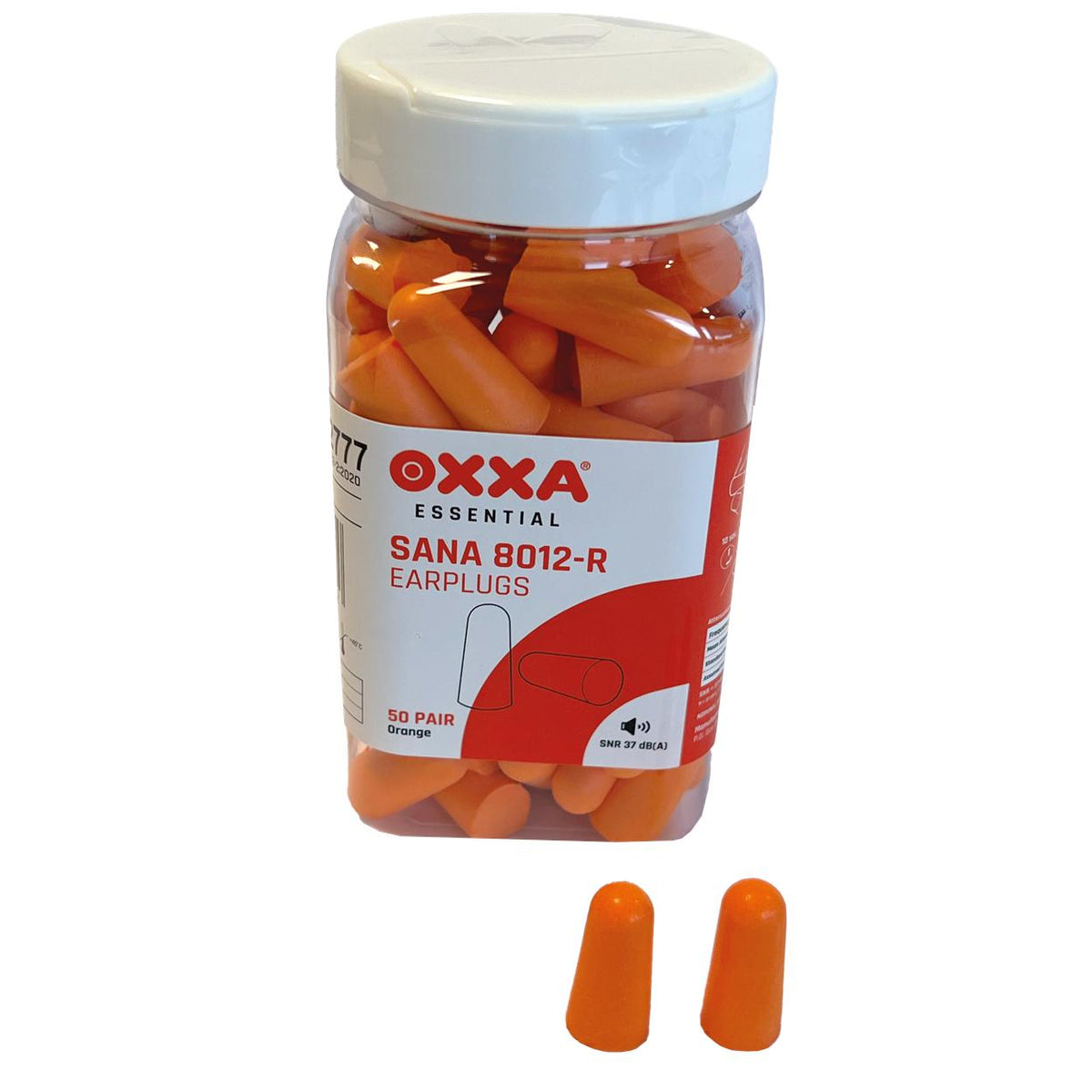 OXXA Essential Oordop Sana 8012-R potje 50 paar oranje