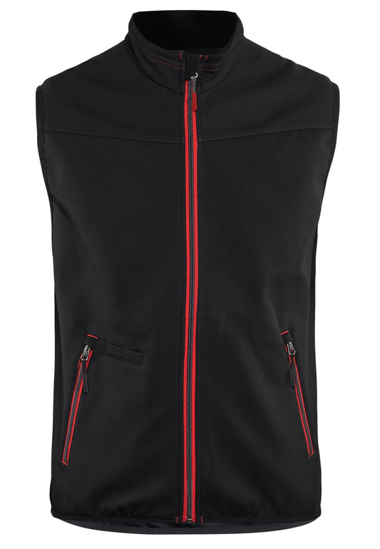 Blaklader Bodywarmers 38502516 zwart-rood(9956)