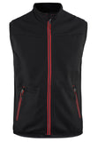 Blaklader Bodywarmers 38502516 zwart-rood(9956)
