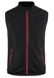 Blaklader Bodywarmers 38502516 zwart-rood(9956)