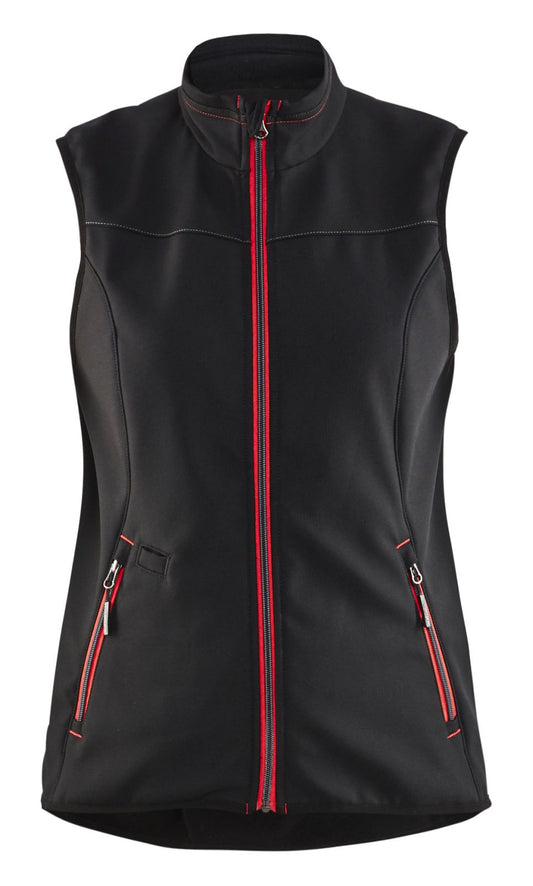 Blaklader Bodywarmers 38512516 zwart-rood(9956)