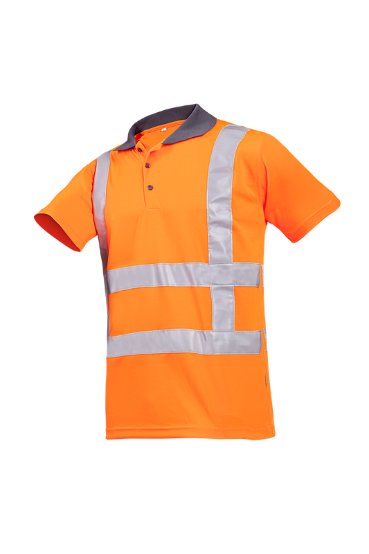 Sioen Poloshirts Genari  fluo-oranje