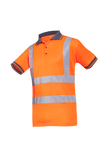 Sioen Poloshirts Molina  fluo-oranje