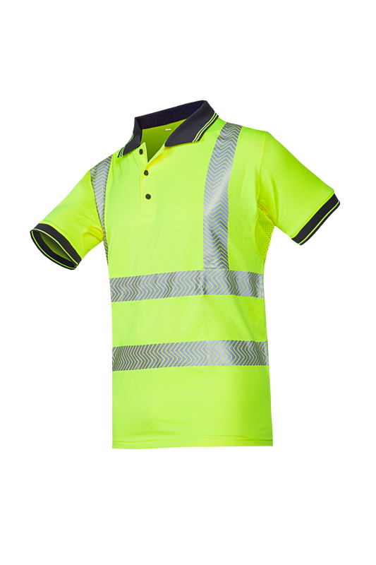 Sioen Poloshirts Tiola  fluo-geel