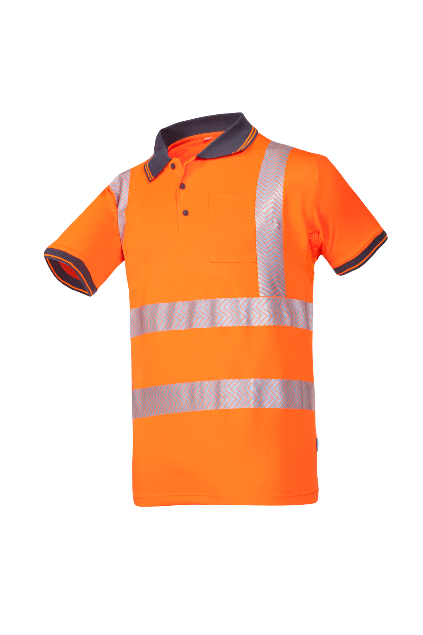 Sioen Poloshirts Rotto  fluo-oranje